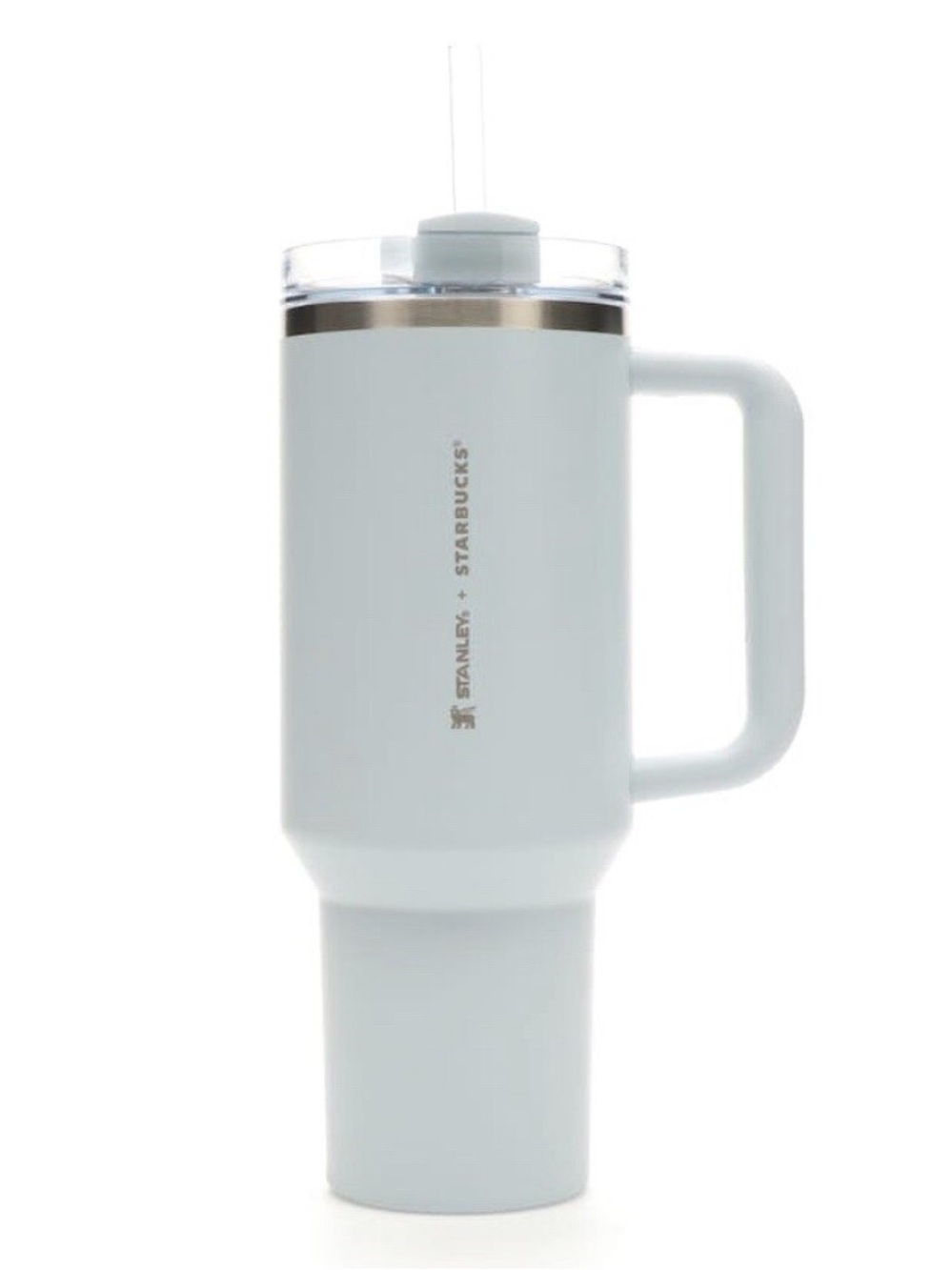 Starbucks x Stanley Spring 2024 Light Blue Pastel Aqua 40 oz Quencher Tumbler